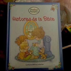 Bible histories book. Historias de la Biblia Libro